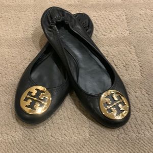 Tort Burch, size 8 ballet shoes.